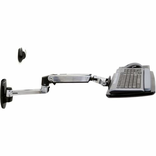 Braccio di montaggio Ergotron per Tastiera, Mouse, LCD display - Alluminio - 2,27 kg Capacità di carico - Alluminio