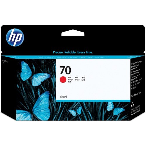 HP 70 Original Jato de tinta Tinteiro - Vermelho - 1 Cada - Jato de tinta - 1 Cada
