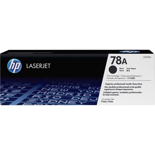 HP 78A Original Laser Toner Cartridge - Black - 1 Pack - 2100 Pages