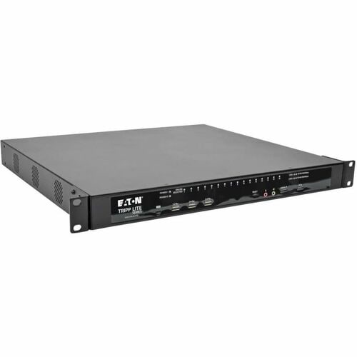 Tripp Lite by Eaton NetDirector 16-Port Cat5 KVM over IP Switch - Virtual Media 4 Remote + 1 Local User 1U Rack-Mount TAA 