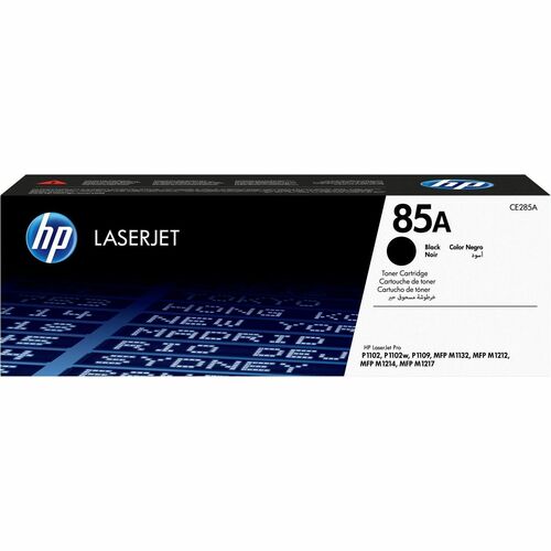 HP 85A Original Standard Yield Laser Toner Cartridge - Single Pack - Black - 1 / Pack - 1600 Pages