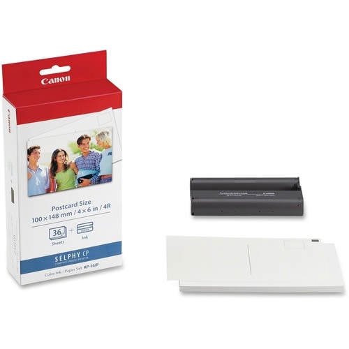 Canon KP-36IP Print Cartridge/Paper Kit - 1 Pack - 36 Pages