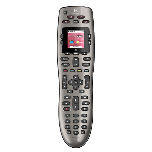 Logitech Harmony 650 Universal Remote Control - For VCR, Blu-ray Disc Player, TV, DVD Player LCD