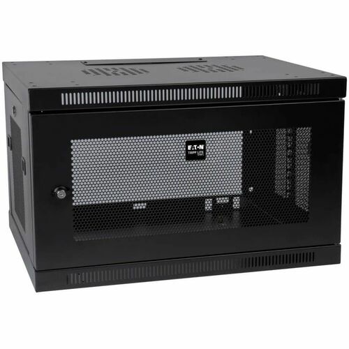 Eaton Tripp Lite Series SmartRack 6U Low-Profile Switch-Depth Wall-Mount Mini Rack Enclosure - 19" 6U Wall Mounted