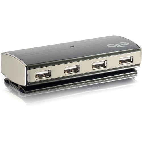 C2G 4-Port USB Hub for Chromebooks, Laptops and Desktops - USB - External - 4 USB Port(s) - 4 USB 2.0 Port(s)