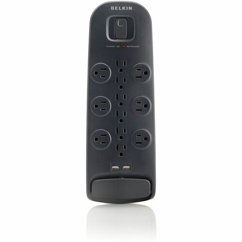 Belkin 12 Outlet Surge Protector with USB Charging - 6ft input cord - 12 x AC Power - 3000 J - 6 ft