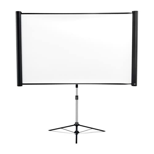 Epson ES3000 80" Manual Projection Screen - Front Projection - 16:10 - Matte White - 11.5" x 13.5" - Floor Mount