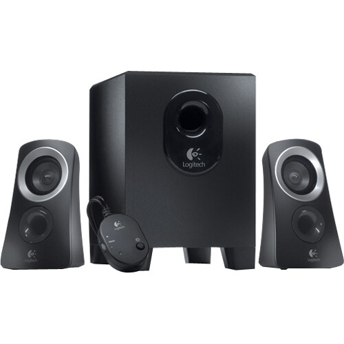 Logitech Z313 2.1 Lautsprechersystem - 25 W RMS - 48 Hz bis 20 kHz Frequenzgang