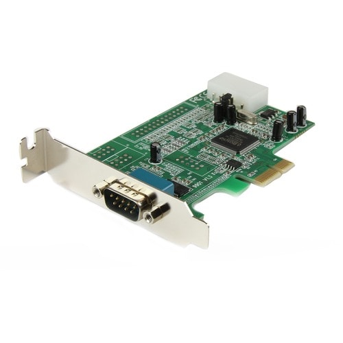 StarTech.com 1 Port Low Profile PCI Express Serial Card - 16550 - Add a RS-232 serial port to your standard or small form 