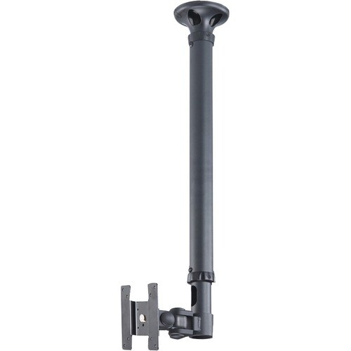Neomounts Neomounts Pro FPMA-C100 Ceiling Mount for Flat Panel Display - Black - Height Adjustable - 25.4 cm to 68.6 cm (2