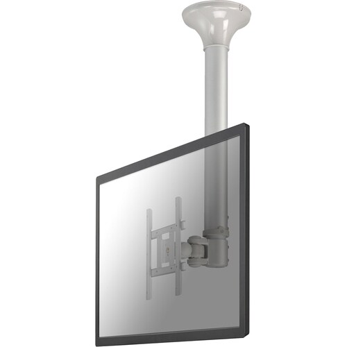 Neomounts Neomounts Pro FPMA-C200 Ceiling Mount for Flat Panel Display - Silver - Height Adjustable - 25.4 cm to 101.6 cm 