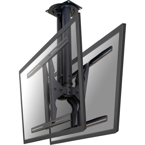 Neomounts Neomounts Pro PLASMA-C100 Ceiling Mount for Flat Panel Display - Black - Height Adjustable - 68.6 cm to 152.4 cm