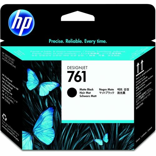 Testina di stampa Originale HP 761 (CH648A) Ad inchiostro - Nero opaco - Confezione singola - 1 Unità - Ad inchiostro - 1 