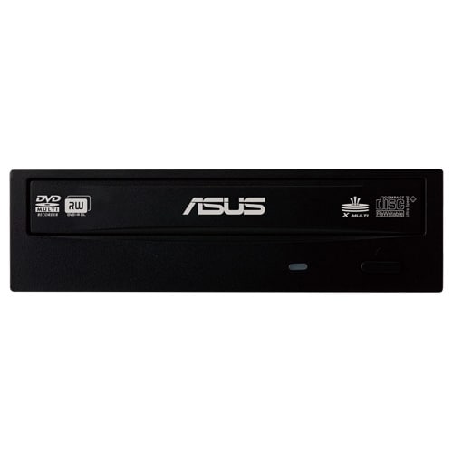Asus DRW-24B3ST DVD-Writer - Internal - Retail Pack - Black - 48x CD Read/48x CD Write/24x CD Rewrite - 16x DVD Read/24x D
