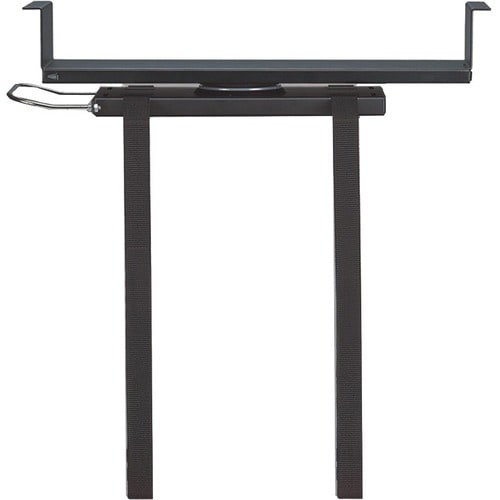 Newstar Under Desk PC Mount (Suitable PC Dimensions - Height: 0-55 cm / Width: 5-24 cm) - Black - Adjustable Height - 13.6