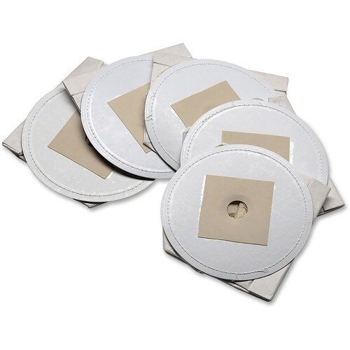 MetroVac Pro Cleaning Systems Disposable Bags - 5 / Pack - White - Paper