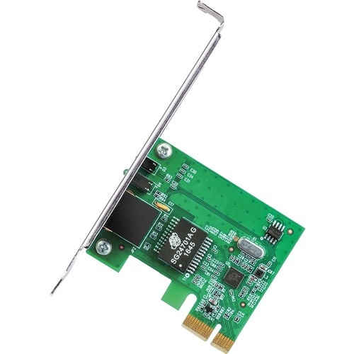 TP-Link TG-3468 Gigabit Ethernet Card for PC - 10/100/1000Base-T - Plug-in Card - PCI Express x1 - 8 Gbit/s Data Transfer 