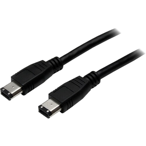 StarTech.com FireWire Cable - First End: 1 x 6-pin FireWire - Male - Second End: 1 x 6-pin FireWire - Male - 400 Mbit/s - 