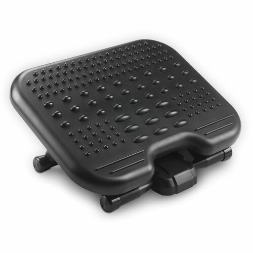 Kensington SoleMassage 56155EU Footrest - 1 Pack - 76.20 mm - 127 mm Adjustable Height - 30° Tilt