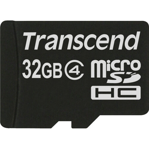 Transcend TS32GUSDC4 32 GB Class 4 microSDHC - Class 4 - 1 Card