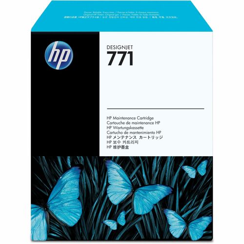 HP No. 771 Maintenance Cartridge - Inkjet - Black