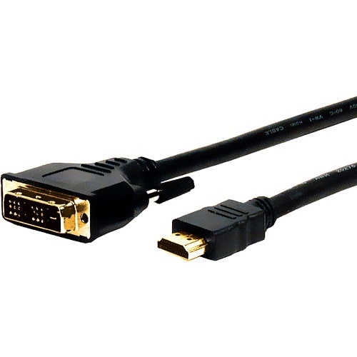 Comprehensive Standard Series HDMI to DVI Cable 3ft - 3 ft DVI-D/HDMI Video Cable for DVD Player, Satellite Equipment, Pro