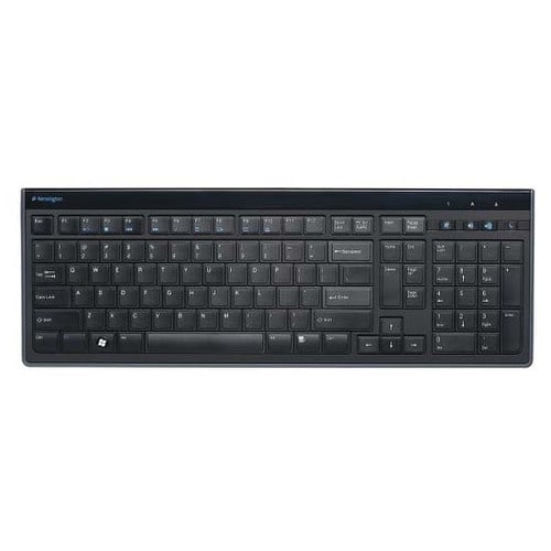 Kensington Advance Fit 72357 Keyboard - Cable Connectivity - USB Interface - English - Black - Sleep, Internet, Multimedia
