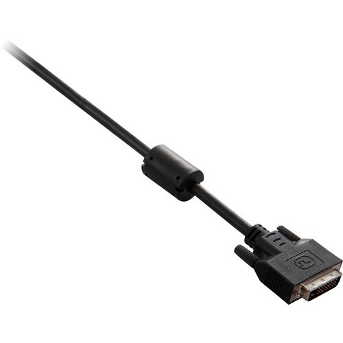 V7 V7E2DVI-03M-BLK 3.05 m DVI-D Video Cable - Cable for Video Device - First End: 1 x DVI-D (Dual-Link) Digital Video - Ma