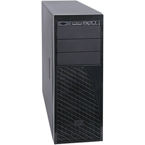 Intel Server Chassis P4304XXSFCN - Pedestal - 4U - 7 x Bay - 1 x 365 W - Power Supply Installed - ATX, Micro ATX Motherboa
