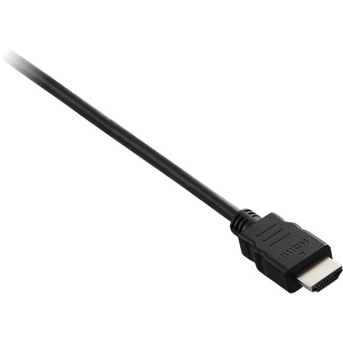 Cable A/V V7 V7E2HDMI4-01M-BK - 1 m HDMI - para PC, Monitor, HDTV, Proyector, Audio/Video de dispositivos - Extremo Secund