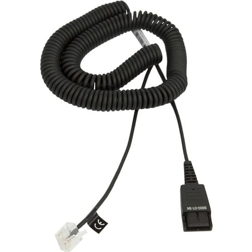 Jabra 8800-01-94 2.01 m Audio Cable - Cable for Phone - First End: 1 x RJ-45 Phone - Male - Second End: 1 x Quick Disconne