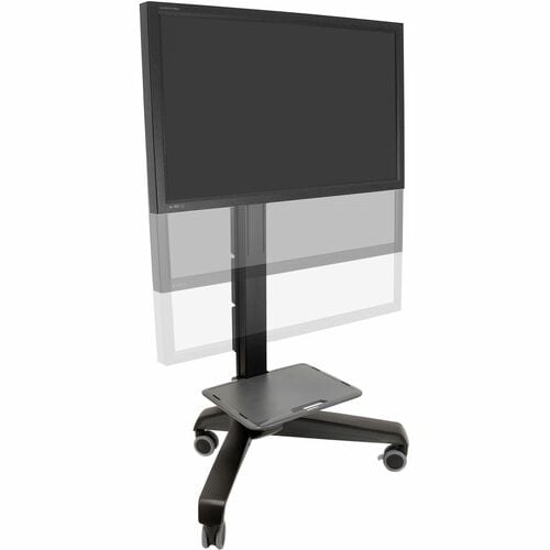 Ergotron Neo-Flex Mobile MediaCenter UHD. Type: Panier multimédia, Couleur du produit: Noir, Utilisation recommandée: Ecra