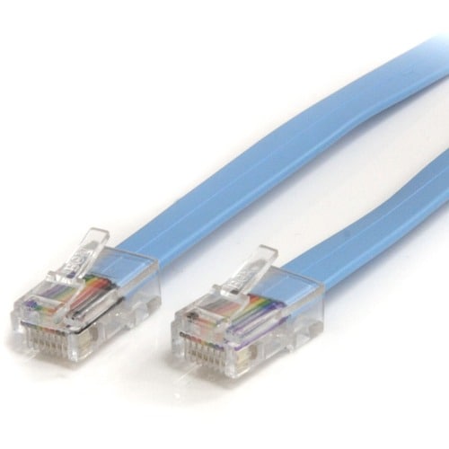 StarTech.com 6 ft Cisco Console Rollover Cable - RJ45 M/M - for Modem - 6 ft - 1 Pack - 1 x RJ-45 Male Network - 1 x RJ-45