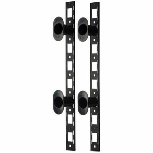 APC by Schneider Electric AR8443A Cable Routing - Black - Rack Cable Guide - 0U Rack Height