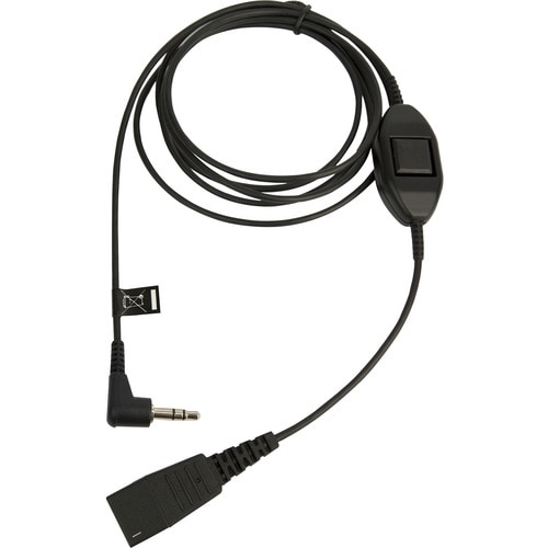 Jabra 8735-019 Audio Cable - First End: 1 x Quick Disconnect Audio - Male - Second End: 1 x Mini-phone Stereo Audio - Male