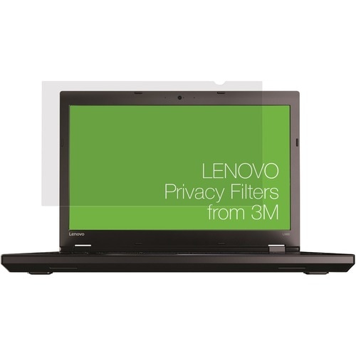 Lenovo PF14.0W Blendfrei Blickschutzfilter - Schwarz - für 35,6 cm (14 Zoll) Widescreen LCD Notebook - 16:9