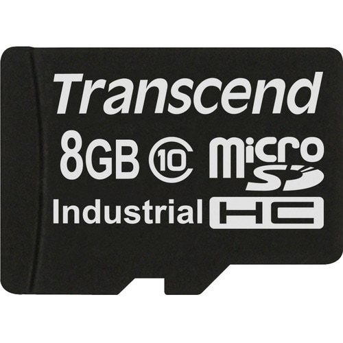 Transcend TS8GUSDHC10 8 GB Class 10 microSDHC - Class 10 - 1 Card