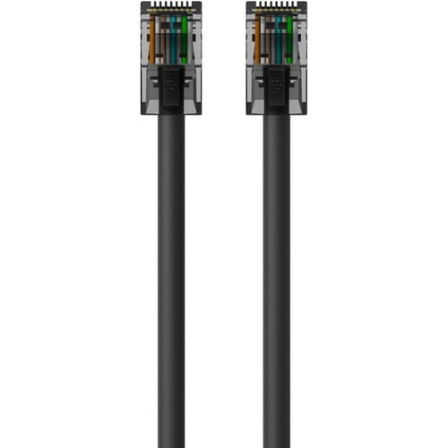 Belkin CAT6 Ethernet Patch Cable, RJ45, M/M - 3 ft Category 6 Network Cable for Network Device, Router, Modem - First End: