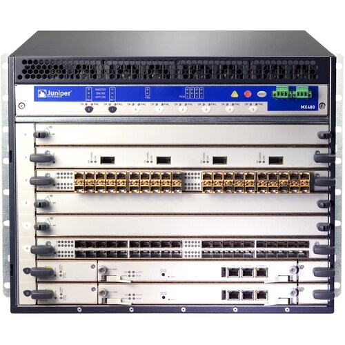 Juniper MX480 Router Chassis - 8 - 8U - Rack-mountable