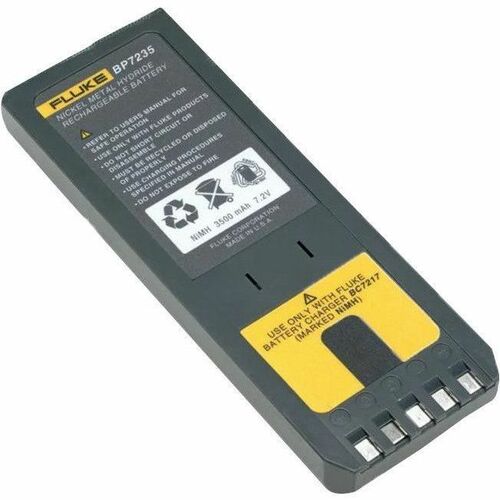 Fluke BP7235 NiMH Battery Pack - For Calibrator - Battery Rechargeable - Proprietary Battery Size - 3500 mAh - 7.2 V - 1 Pack