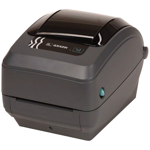 Zebra GX420t Desktop Thermal Transfer Printer - Monochrome - Label Print - USB - Serial - Parallel - US - 4.09" Print Widt