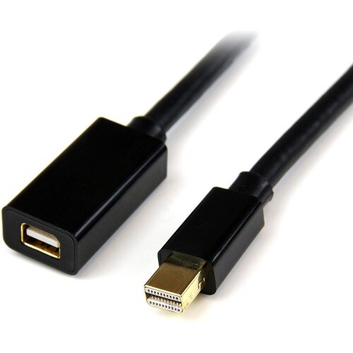 StarTech.com 6ft (2m) Mini DisplayPort Extension Cable, 4K x 2K Video, Mini DP Male to Female Extension Cord, mDP 1.2 Exte