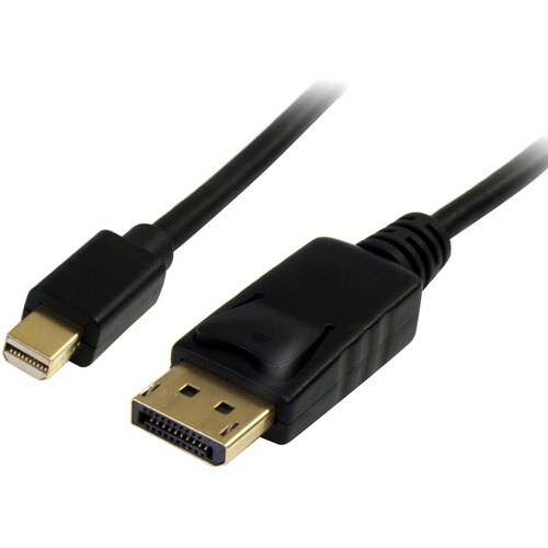 StarTech.com 1m (3ft) Mini DisplayPort to DisplayPort 1.2 Cable, 4K x 2K mDP to DisplayPort Adapter Cable, Mini DP to DP C