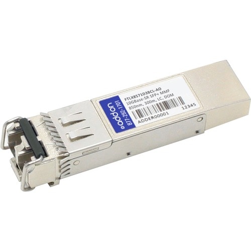 AddOn Finisar FTLX8571D3BCL Compatible 10GBase-SR SFP+ - 1 x LC Duplex 10GBase-SR Network10