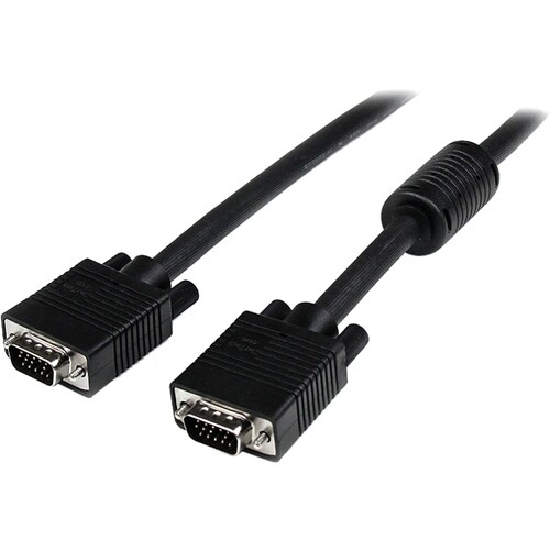 StarTech.com 25m Coax High Resolution Monitor VGA Cable - HD15 M/M - Cable for Monitor, Projector - First End: 1 x 15-pin 