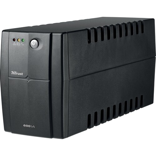 Trust Powertron 17681 Line-interactive UPS - 600 VA/300 W - Tower - 3 Minute Stand-by - 220 V AC Input - 240 V AC Output - 2