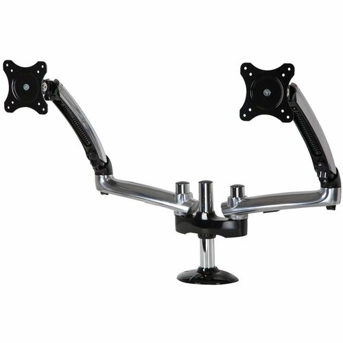 Peerless-AV LCT620AD Dual Monitor Desktop Arm Mount - 19" to 30" Screen Support - 20 lb Load Capacity - Black