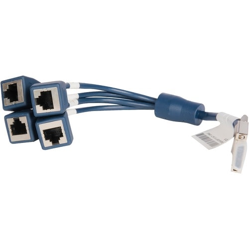HPE Network Cable - 11.8" Network Cable for Network Device - First End: 4 x RJ-45 Network - Male