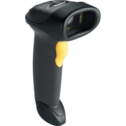 Zebra Symbol LS2208 Rugged Retail, Education Handheld Barcode Scanner Kit - Cable Connectivity - Black - USB Cable Include