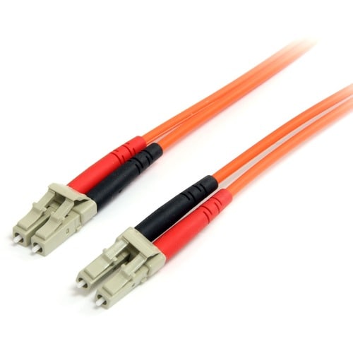 StarTech.com 3m Fiber Optic Cable - Multimode Duplex 62.5/125 - LSZH - LC/LC - OM1 - LC to LC Fiber Patch Cable - Fiber Op